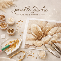 Sparkle Studio-Diamond art for peaceful moments