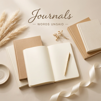 Journals: A place for the words you're not ready to say out loud yet