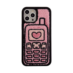 Embroidered Towel Cell Phone Case-Brandy Journey