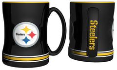 Pittsburgh Steelers 15 Ounce Sculpted Coffee Mug - 1 Mug
