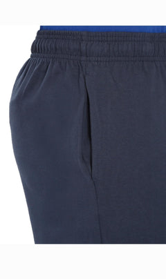 Men's 100% Cotton Knit Shorts — Elastic Waist with Inner Drawstring