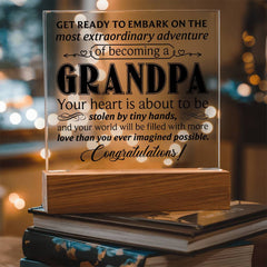 Grandpa – Acrylic Square-Brandy Journey