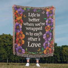 Life is Better With You - Heirloom Blanket-Brandy Journey