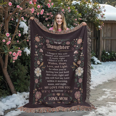 To My Daughter - Heirloom Blanket-Brandy Journey