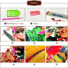5D Diamond Painting Kit - Potted Sunflower Art